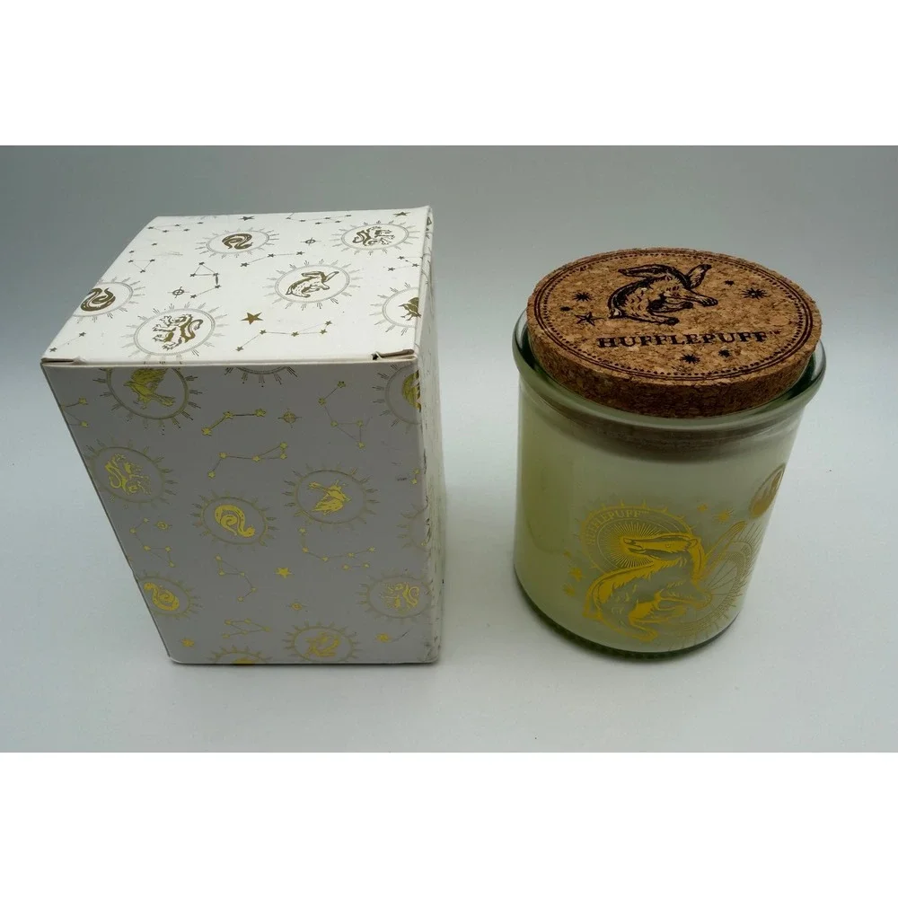 Harry Potter Hufflepuff Magical Color Changing Candle 10oz Insight Luminary New